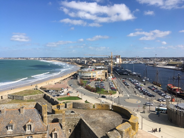 Saint-Malo, France, from the ramparts