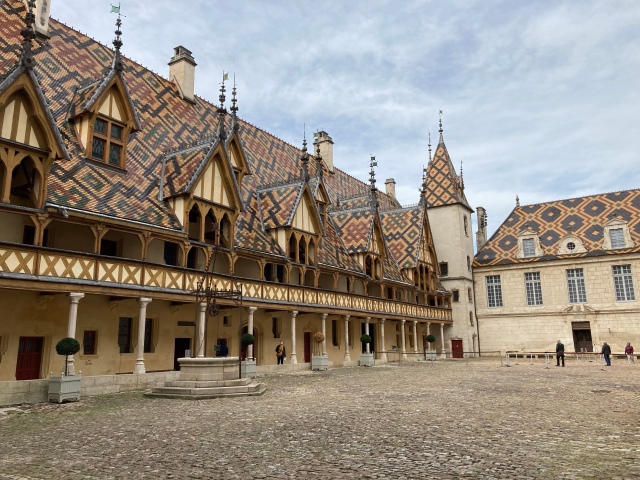 Les Hospices in Beaune, France